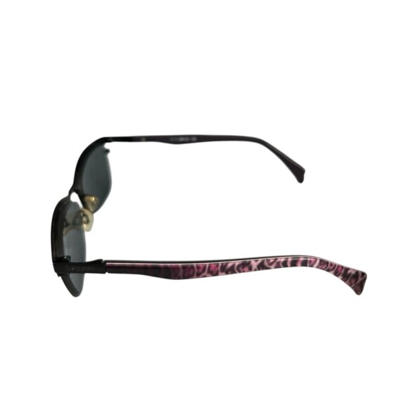 JUST CAVALLI JC614 col.001 Eyeglasses Women's Frame 53-15-145 Black Pink/Zebra - Picture 5 of 7